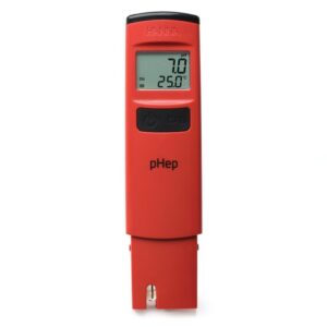pH Waterproof Pocket pH Tester with 0.1 pH Resolution - HI98107